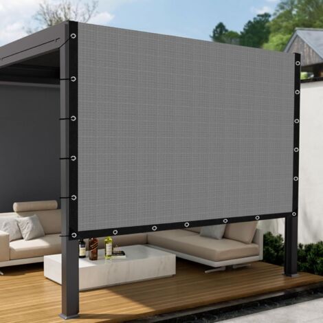 1 Schattierungsnetz, 85 % Uv-schutz, Atmungsaktives Polyethylen, Verstärkte Ösen, Garten, Terrasse, Pergola