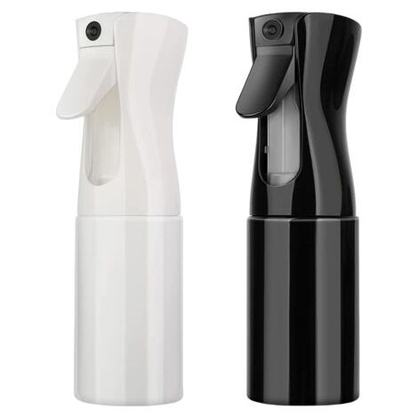 2 Sprühflaschen, 200 Ml, Feinnebelzerstäuber, Pp/pet-material, Ergonomisches Design, Für Haarpflege, Gartenpflege Und Andere Anwendungen