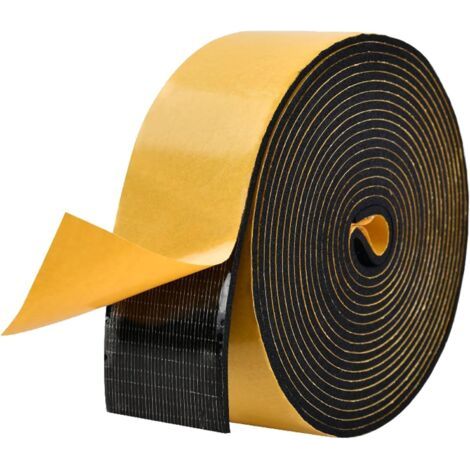 1 Rolle Neopren-klebeband (50 Mm Breit, 3 Mm Dick), Wärmedämmung, Tür- Und Autofensterdichtung