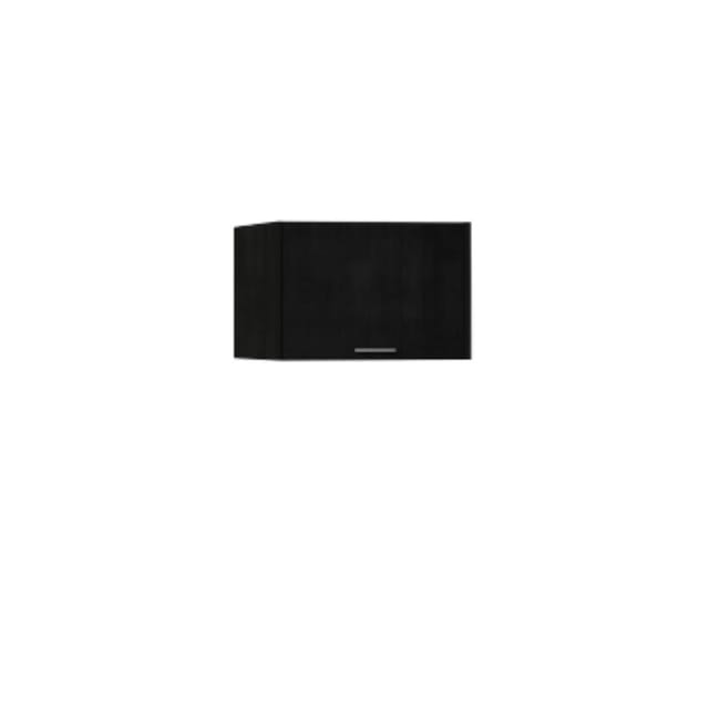 Waschturm Klappschrank 48cm hoch Schwarz Eiche-Optik zum WSCS1462-S und WSTT185-S