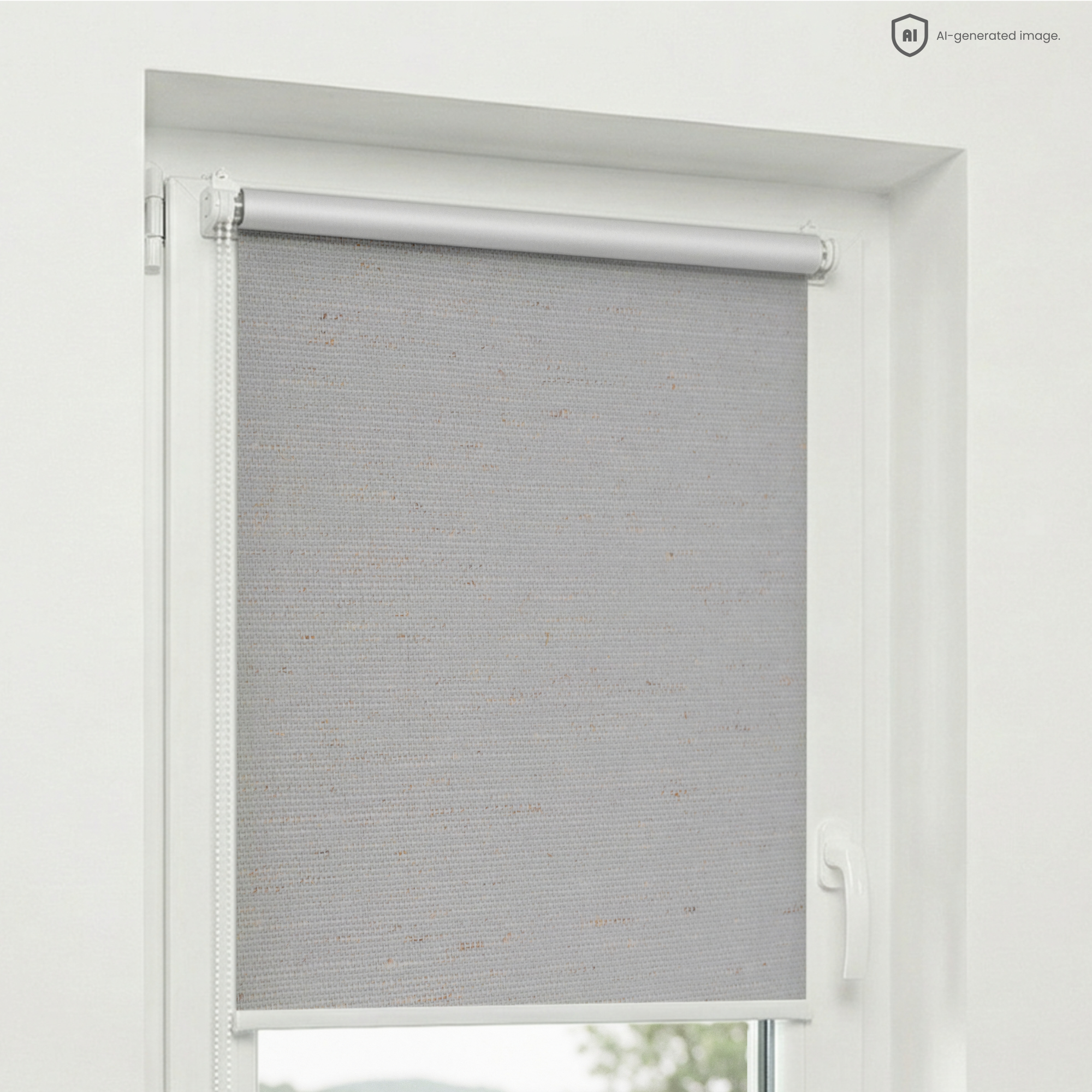 Estika Verdunklungsrollo Ohne Bohren - 60 X 150 Cm - Dunkelgrau - Thermorollo, Sonnenschutz Für Fenster Im Innenbereich, Klemmfix Fensterrollo