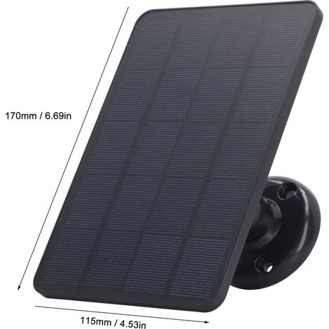 4-watt-solarpanel, Akkuladegerät, Micro-usb-kamera, Solarpanel Für Haushaltsgeräte
