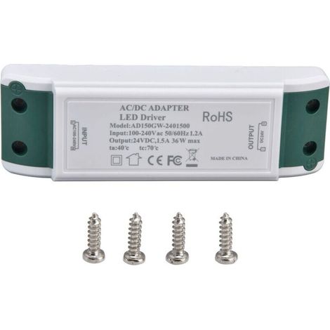 24v Dc 1,5a 36w Led-treiber Led-netzteil 24v Konstantstromtransformator Ac100-240v