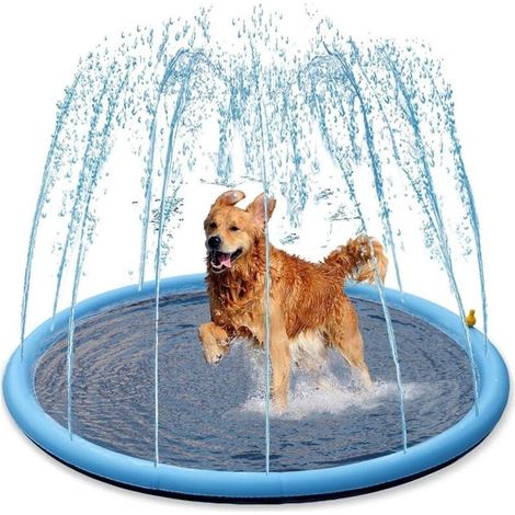 150 Cm Hunde-trinkmatte – Kinderbadewanne/pool – Bpa-freies, Rutschfestes Pvc – 0,45 Mm Dick Für Extra Lange Haltbarkeit