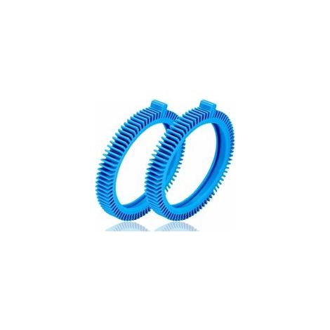 Memkey – Blaues Reifenset Für Poolreiniger 2x, 4x – Robustes Gummi Für Hohe Abläufe – Einfache Montage – 896584000-143