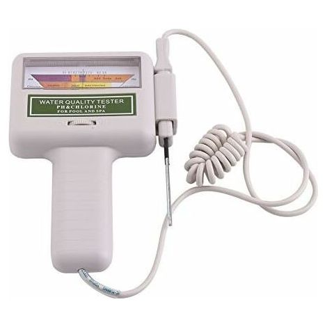 Memkey – Automatischer Chlor- Und Ph-tester – Digitaler Analysator Für Schwimmbäder, Whirlpools Und Aquarien – Großes Display Für Einfaches Ablesen