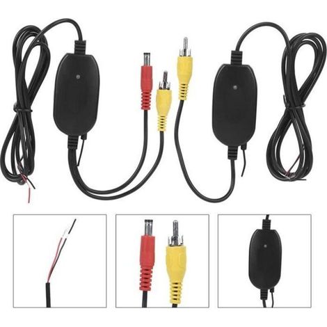Vingvo Rückfahrkamera-transmitter 2,4g Rca Drahtloses Videosender-empfänger-kit Zubehör Für Rückfahrkamera