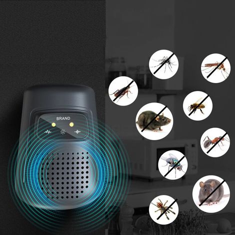 Leistungsstarkes Elektronisches Insektenabwehrgerät Für Zuhause, Restaurant, Geschäft Ultraschall-mäuseabwehrgerät