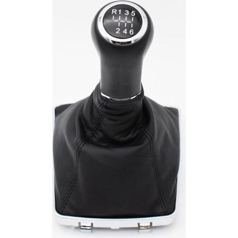 6-gang-schaltknauf-set Mit Schaltmanschette Für Opel/vauxhall Astra H 2005-2009