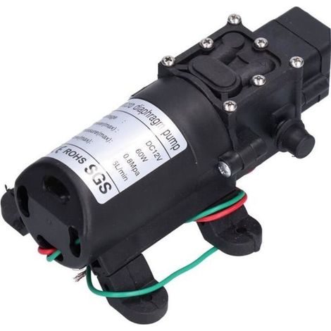 Sonew 12v 60w Wasserdruck-membranpumpe, Selbstansaugende Sprühpumpe