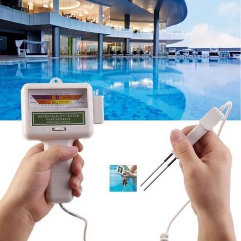 Ph- Und Chlortester, Wasserqualitätsprüfer Für Schwimmbadwasser