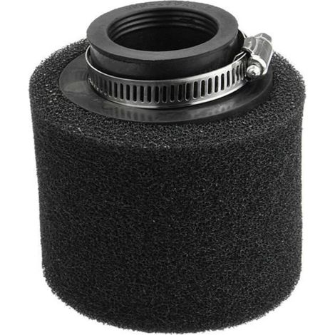 Schwarzer Doppelschaum-luftfilter 38 Mm Für 110-125-150 Cm³ Pitbikes, Dirtbikes, Quads, Atvs Und Buggys
