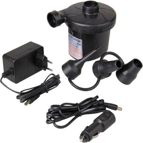 Elektrischer Reifenfüller/reifenentleerungsapparat, 220-v- Und 12-v-kfz-netzteil, Schwarz