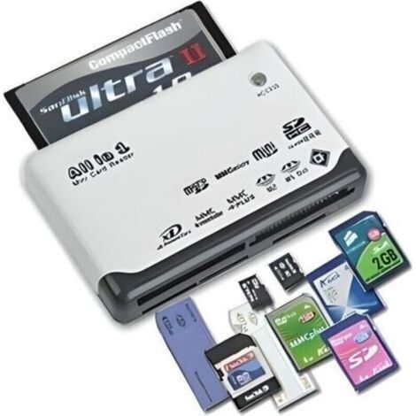 All-in-one-speicherkartenleser: Usb 2.0 Mini Sd, Mmc Mobile, Sdhc, M2, Tf, Xd, Cf Di49500