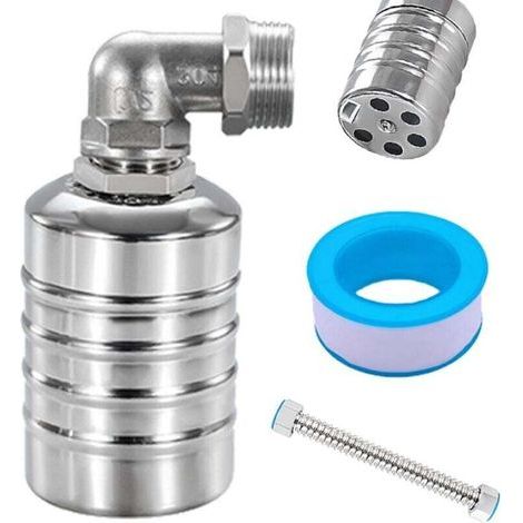 Vollautomatisches 3/4-zoll-schwimmerventil, Wasserstandsregelventil Aus Edelstahl 304, Automatischer Wasserstandsregler Für Wassertanks, Schwimmbecken Und Wassertürme
