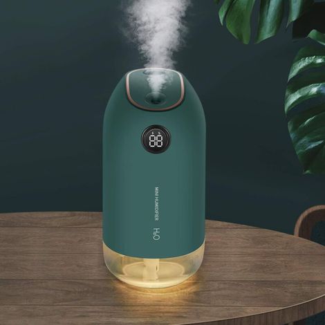 500-ml-luftbefeuchter, Kaltnebel-luftbefeuchter Mit Diffusor, Leiser Ultraschall-luftbefeuchter (23 Db) Für Babys, Automatische Abschaltung, Ideal Für Schlafzimmer, Büro Und Yoga – Green-fei Yu