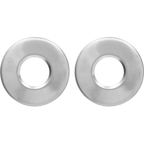 2-teilige Abdeckplatte Für Poolleiter-emblem, Runde Edelstahl-poolleiterringe, Für 4-zoll-leiterrohre, Ersatzteile Für Poolhandläufe