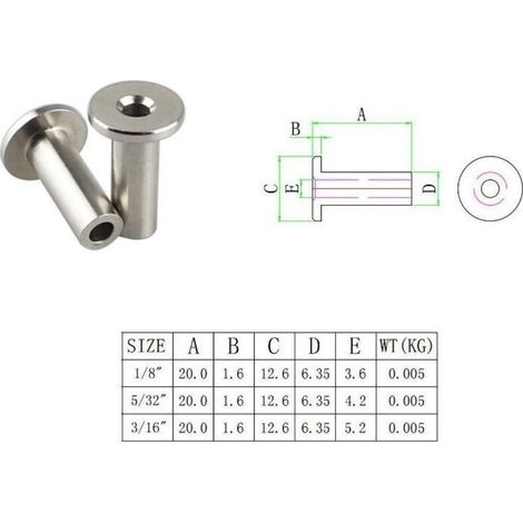 Memkey – 30er-pack Schutzhüllen Aus Edelstahl 316 – Für 3/16-zoll-kabelgeländer – Korrosionsbeständig