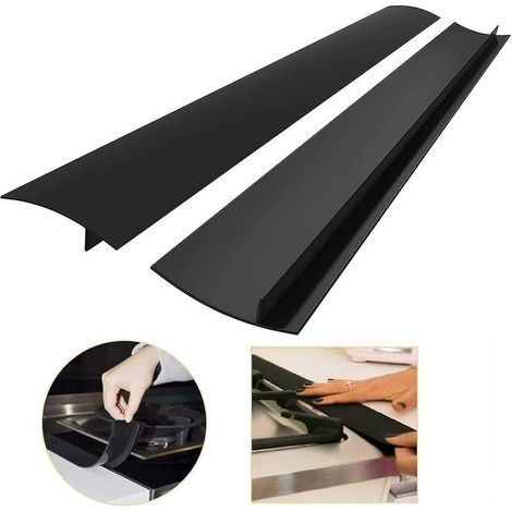 Set Mit 2 Silikon-kantenleisten Für 63 Cm Küchenarbeitsplatten