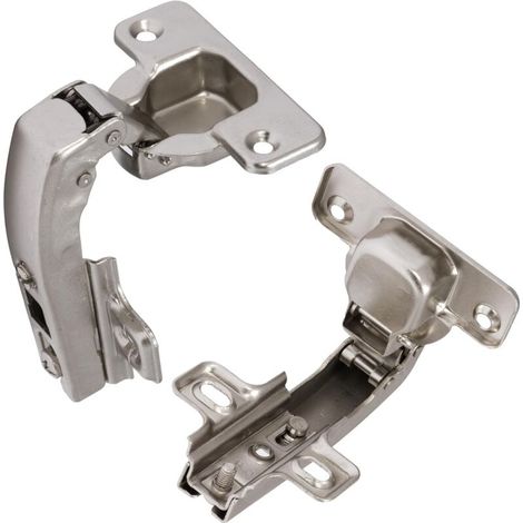 Aiperq – Set Mit 4 Unsichtbaren 90°-clip-scharnieren – Für Ecktüren – 35 Mm Öffnung – Unauffällige, Ästhetische Optik