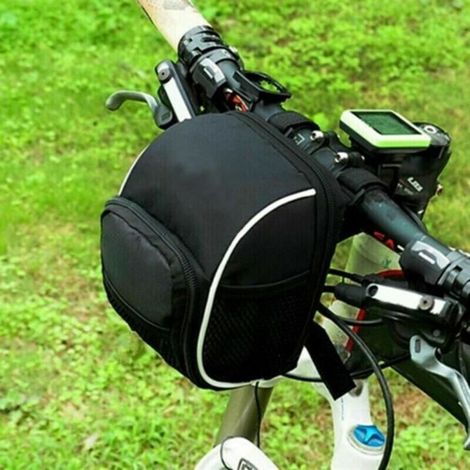 Akozon Outdoor-fahrradtasche, Fahrradtasche Für Den Lenker, Fahrradtasche Für Den Außenbereich