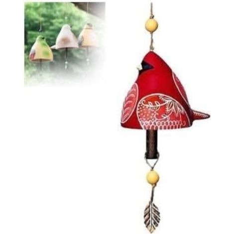 Vogelgesangsglocke Als Gartendekoration, Hängende Vogelgesangsglocke, Vogelgesangsglocken-windspiel (kardinal)