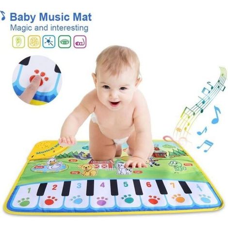 Baby-musikmatte, Pädagogisches Musikspielzeug ---sec