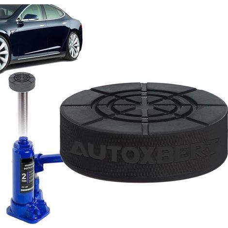 Universelle Gummiauflage Für 2-tonnen-hydraulikwagenheber Und Hebewagenheber. Gummiauflage Für Parkwagenheber. Gummipuffer. Adapter.