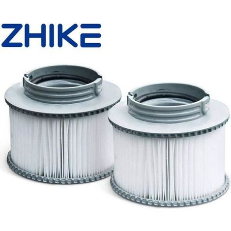 2er-packung Mit Zwei Spa-filtern, Ersatzfilterkartuschen Für Aufblasbare Whirlpools.