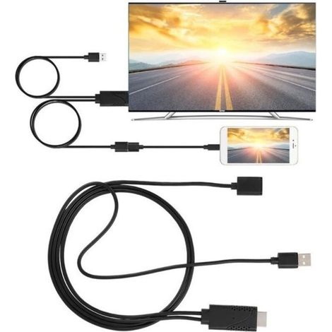 2-in-1 Usb-zu-hdmi-adapter-tv-usb-kabel Für Iphone Und Android