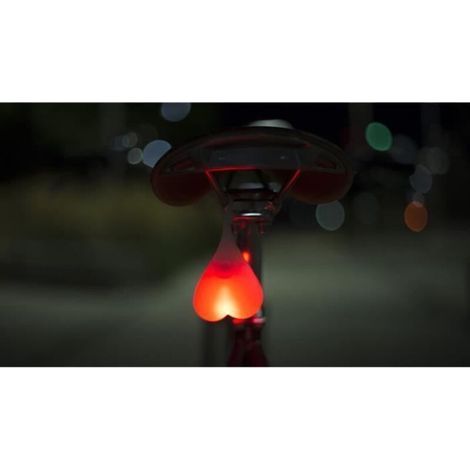 Led-rücklicht Für Fahrräder – Bike Balls – Rot – Für Bessere Sichtbarkeit – Integriertes Band – 3 Modi