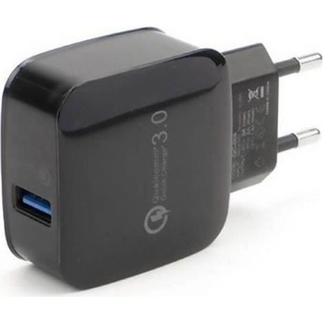 Usb 3.0 5v 3a Schnellladegerät Für Zuhause Und Reisen, Schwarz