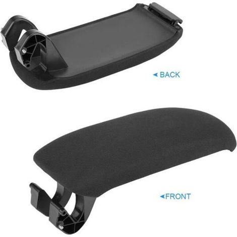 Schwarzer Stoffbezug Für Die Mittelarmlehne Des Audi A3 8p / A5 (2003–2013), Teilenummer 8p0864245p-tip