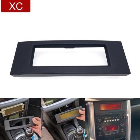 Multifunktions-bildschirmabdeckung – Peugeot – 207, C4, C5 – Schwarz – Fahrzeugdekoration – Radio/cd