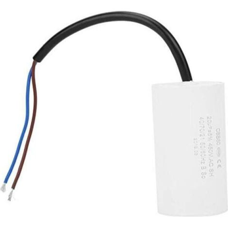 Cbb60 450v 30uf Anlaufkondensator, Mikrofarad-motorkondensator Mit Anschlusskabel