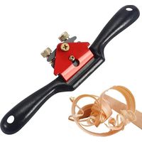 Lntyq Kantenhobel Mit Verstellbarem Radius, 10" Handhobel Mit Verstellbarem Radius, Manuelles Hobelwerkzeug Für Die Holzbearbeitung