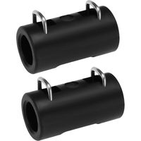 Lntyq 2-teiliger Hochdruckreiniger-pistolenadapter, Kompatibel Mit Bosch, 37,8 X 19,6 Mm Hochdruckreiniger-schlauchverlängerungsanschluss Für Garten Und Hof, Schwarz