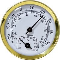 Lntyq Hygrometer-thermometer, Innen- Und Außenthermometer, Feuchtigkeitssensor, Thermometer Und Hygrometer Für Den Innenbereich, Misst Temperatur Und Luftfeuchtigkeit Für Garten, Gewächshaus, Zuhause,