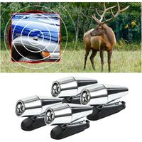 Lntyq 4er-pack Ultraschall-hirschpfeifen, Warngerät Zur Abwehr Von Wildtieren, Akustisches Warngerät Zur Vermeidung Von Zusammenstößen Mit Hirschen, Schutz