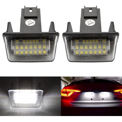 Lntyq Kennzeichenbeleuchtung Hinten Für 206 207 307 308 406 407 Partner C3 C4 C5 Berlingo 6340a3 6340.a3
