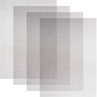 Lntyq – 300 X 210 Mm Nagetiersicheres Metallgewebe – Edelstahl 304 – Maschenweite 20 – 4er-pack Für Belüftung Und Filtration