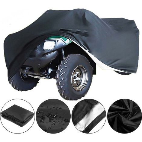 Schutzhülle Für Quad/atv 210d – Wasserdicht, Uv-beständig, Staubdicht – Wind- Und Reißfest – Kompatibel Mit Universal-quads (170×61×117 Cm)