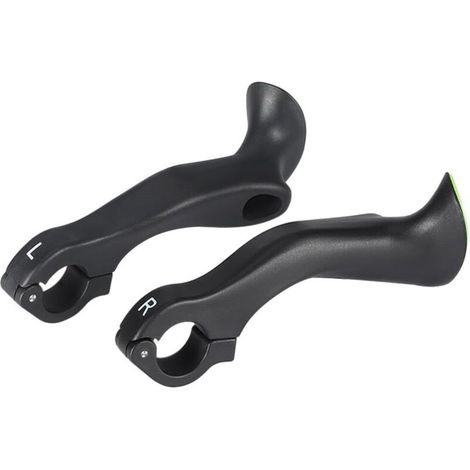 Lntyq 1 Paar Fahrradlenkergriffe, 22,2 Mm Nylon-lenkerendkappen, Ergonomische Endkappen Für Rennräder Und Die Meisten Fahrräder