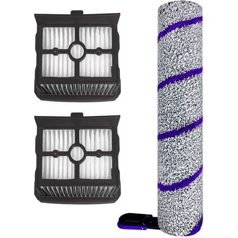 Walzenbürste + Hepa-filter – 1 Bürste + 2 Hepa-filter – Für Die Trocken-/nassreinigung Von Böden