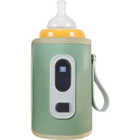 4-in-1 Flaschenwärmer Für Babys, Hält Babynahrung Warm Mit Temperaturregelung, Lcd-display Und 5 Temperatureinstellungen