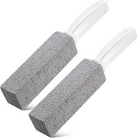 Lntyq 2er-pack Wc-reiniger Mit Ergonomischem Griff Für Die Toilettenschüssel, Bimsstein Zur Reinigung Von Toiletten Und Zur Entfernung Von Kalkablagerungen Für Toiletten, Schwimmbäder Und Badezimmer