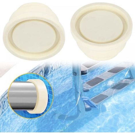 Cyslmuk – Gummi-poolleiterpads – 2er-pack – Alterungsbeständig – Schutz Der Poolwand – Einfache Montage
