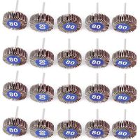 Lntyq Lamellenschleifscheiben, 20-teiliges Set (32 X 10 X 3,2 Mm) Für Elektrische Rotationswerkzeuge