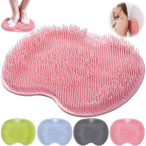 Fußmassagegerät, Rückenbürste Für Die Dusche, Rutschfestes Silikon-massagekissen, Fußmassagegerät, Rückenschaber, Fußwaschmatte Für Die Dusche