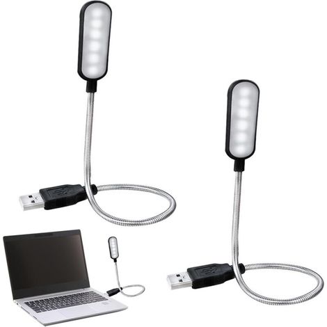 Usb-laptoplampe, Dimmbare Usb-led-leuchte, 2er-pack Laptoplampe, Usb-led-lampe, Dimmbare Usb-lampe, Led Für Laptop, Laptoplampe, Usb-pc-lampe, Pc-lampe